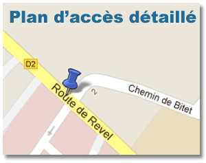 Plan d'accès détaillé